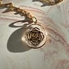 Médaille « M » Chakra Plexus Solaire - Transparente – Image 2