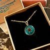 Médaille "S" Étoile - Bleue turquoise – Image 2