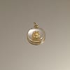 médaille fleur