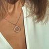 Médaille Soleil Perlé