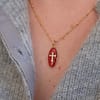 Médaille Ovale Croix