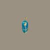 Médaille Ovale Hippocampe - Turquoise – Image 2