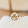Bague abeille taille 54