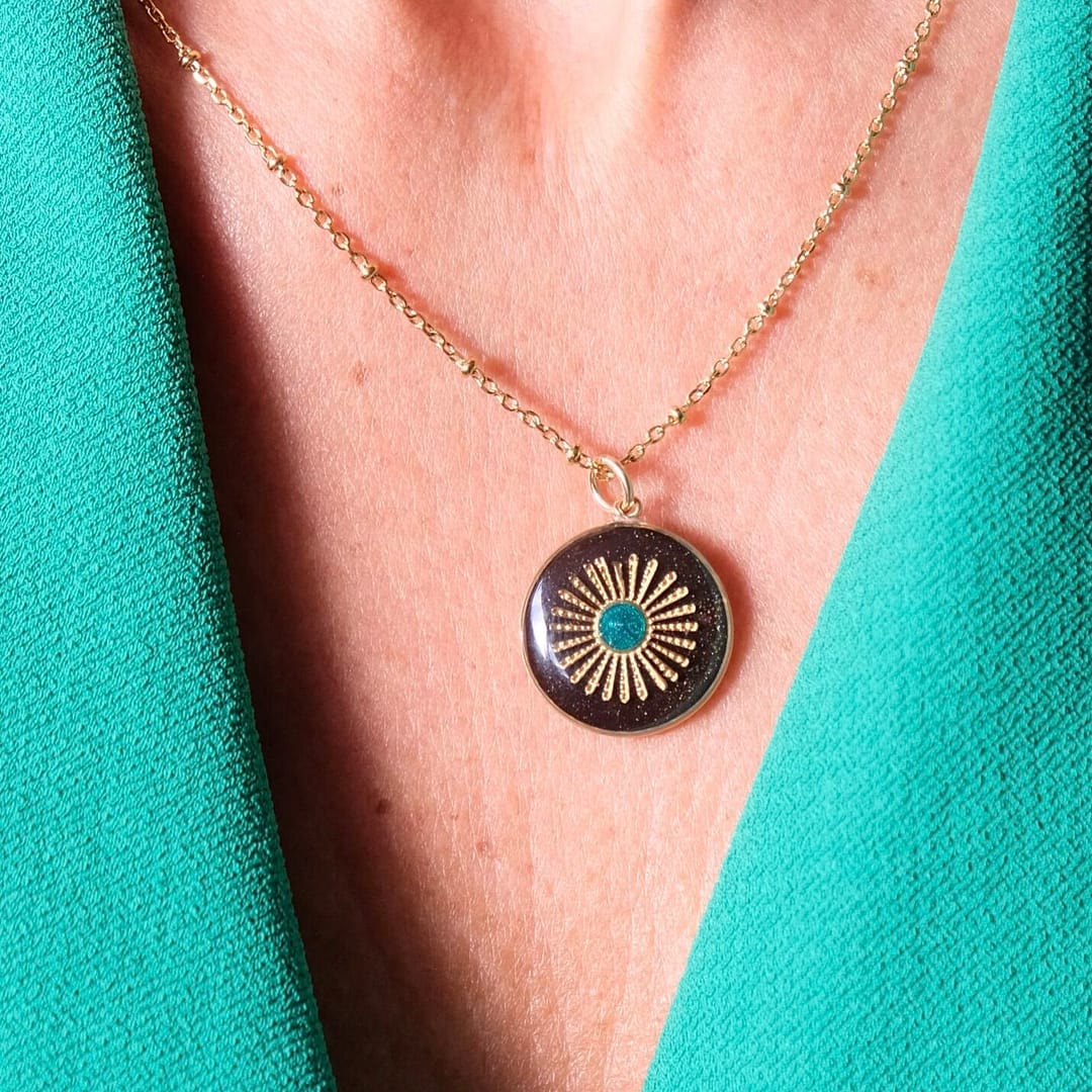 Médaille Soleil Coloré