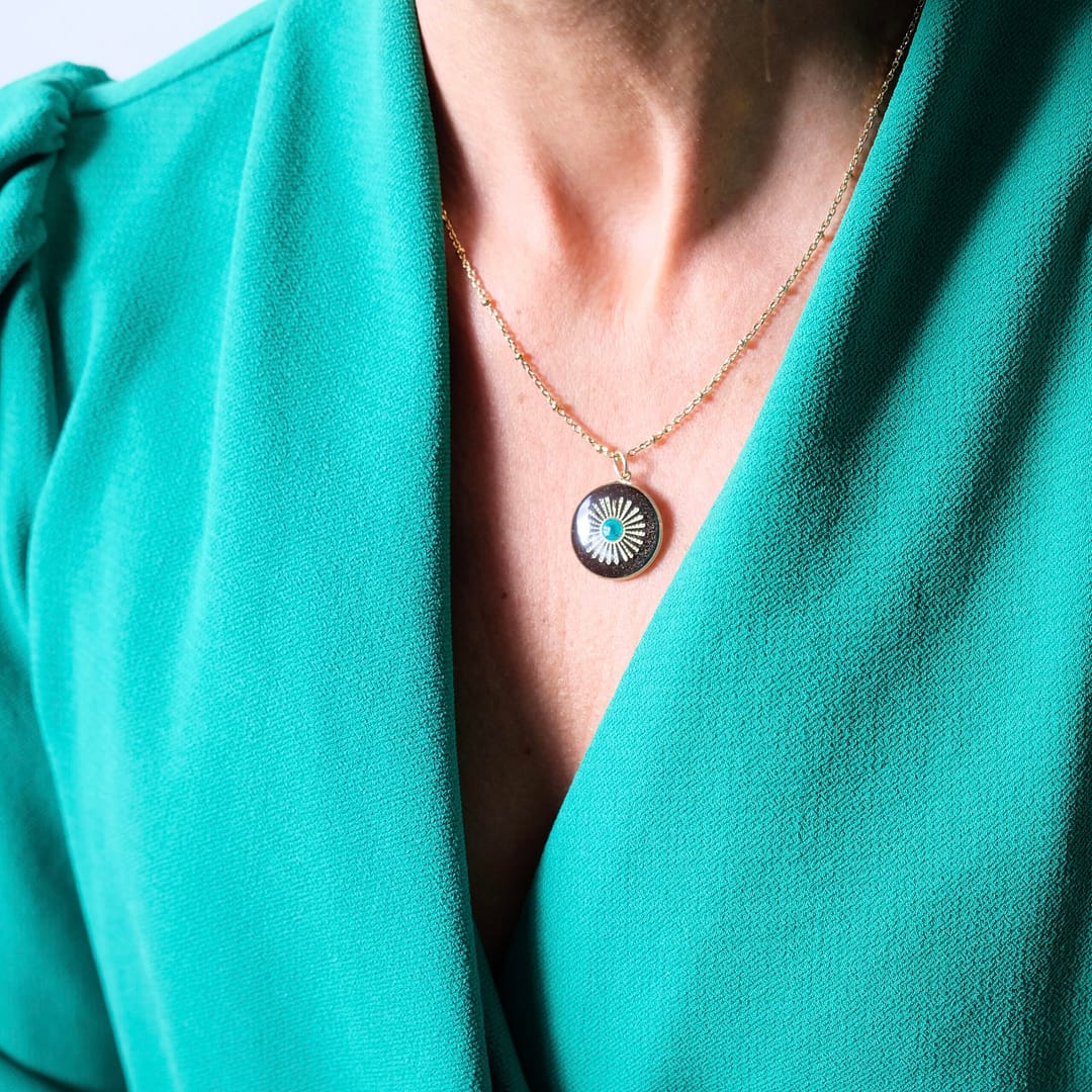 Médaille Soleil Coloré