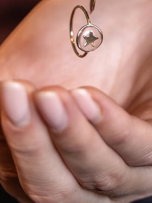 Bague étoile