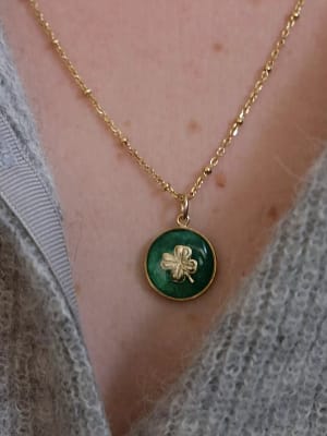 Médaille Trèfle Verte