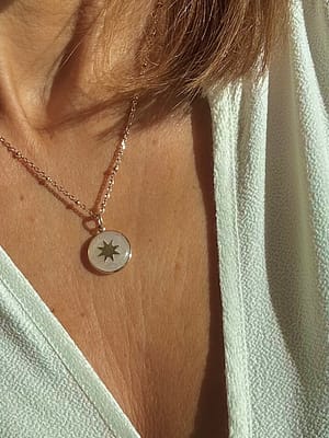 Médaille Étoile - Nacrée