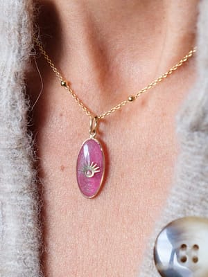 Médaille Ovale Oeil