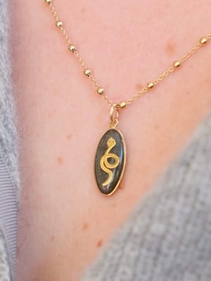 Médaille Ovale Serpent