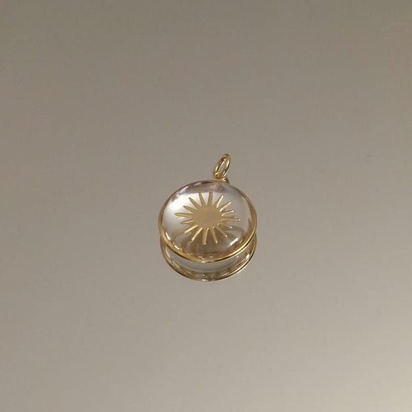 Médaille Étoile - Transparente