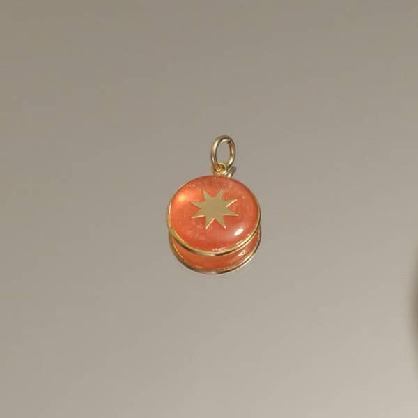 Médaille Étoile - Orange