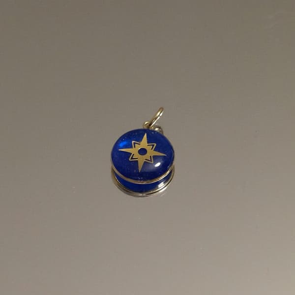 Médaille Étoile Filante - Bleue