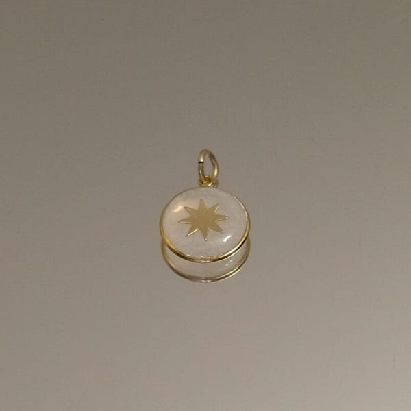 Médaille Soleil - Transparente