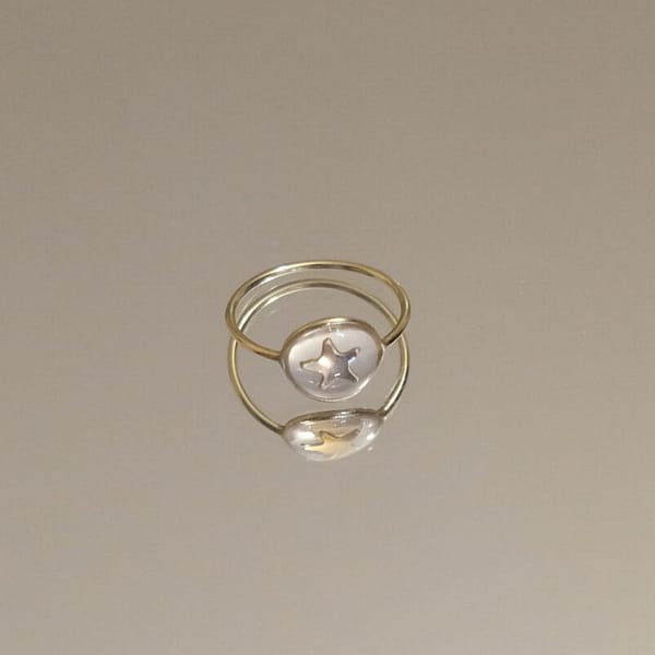 Bague Étoile - Transparente