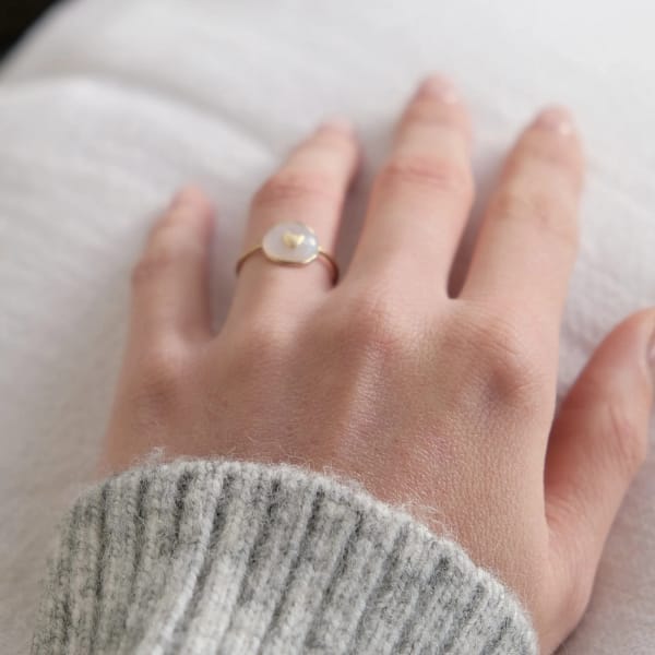 Bague coeur