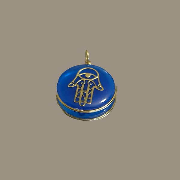 Médaille "L" Fatma - Bleue majorel – Image 3