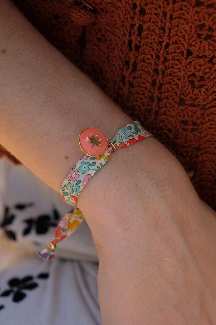 Bracelet Liberty - soleil corail