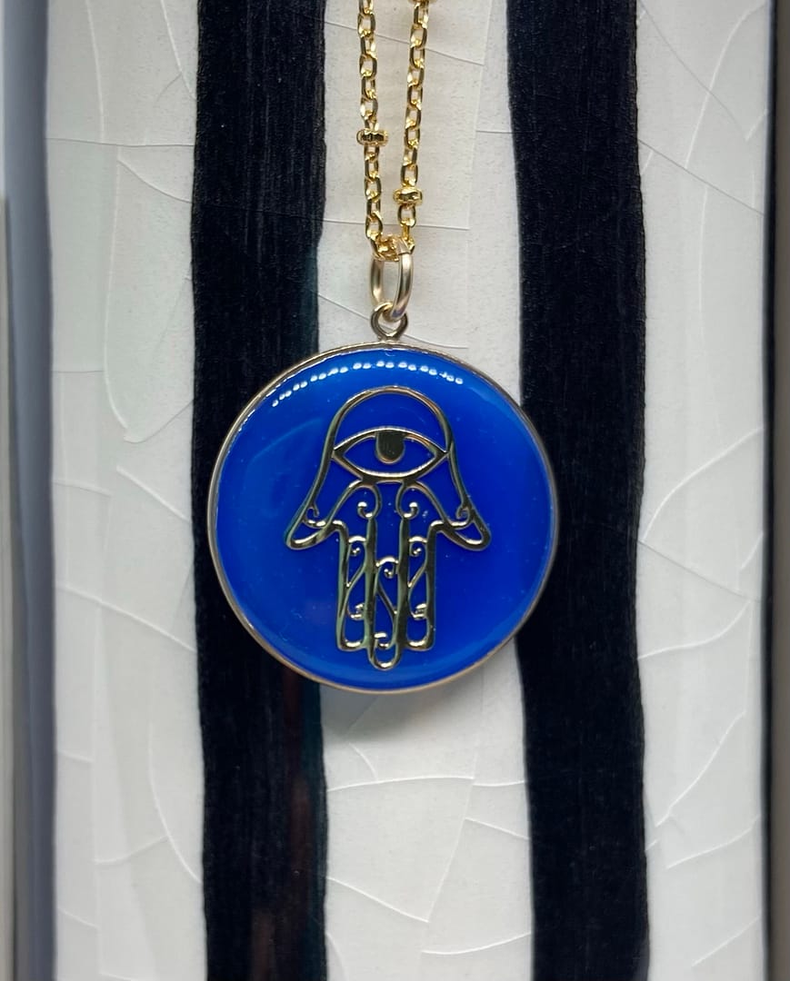 Médaille "L" Fatma - Bleue majorel – Image 2